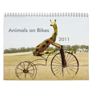 Dieren op fietsen 2011 Ezy Rider Kalender