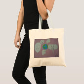 Dieren over de hele wereld met roos-achtergrond tote bag (Voorkant (product))