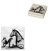 Dieren per Hevener Rubberstempel (Gestempeld)