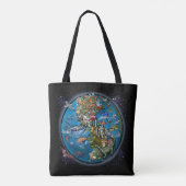 Dieren PLanet Tote Bag (Achterkant)