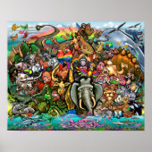 Dieren Poster (Voorkant)