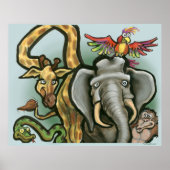 Dieren Poster (Voorkant)