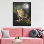 Dieren poster canvas afdruk (Insitu (Woonkamer))