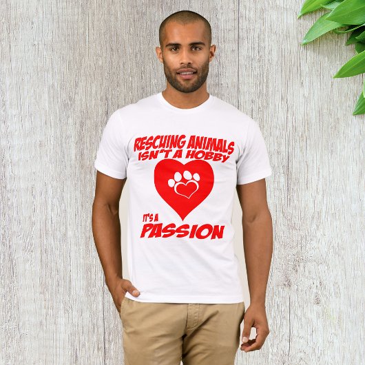 Dieren redden t-shirt