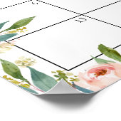 Dieren & Roze Rose Guess Vervaldatum Kalender Poster (Hoek)