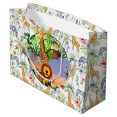 Dieren Safari  Groot Cadeauzakje (Achterkant Gekanteld)