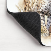 Dieren Safari Luipaard Muismat (Hoek)
