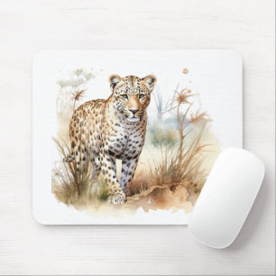 Dieren Safari Luipaard Muismat