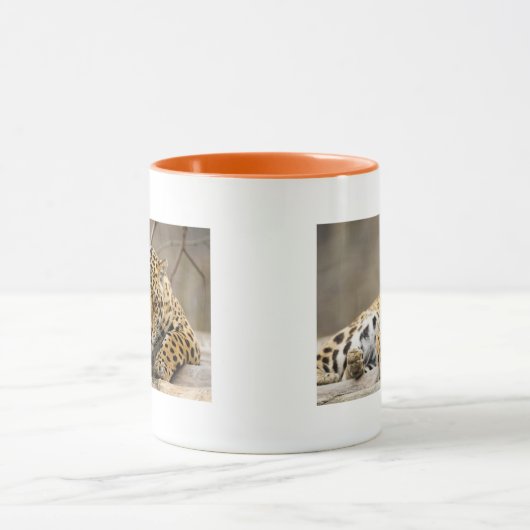 Dieren Safari Oerwoud Kantoor Mok (Midden)