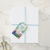 Dieren Safari Verjaardag Cadeau Labels Cadeaulabel (Met Touw)