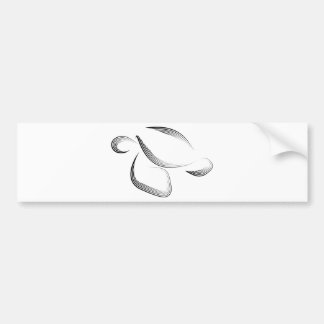 Dieren - Schildpad Bumpersticker