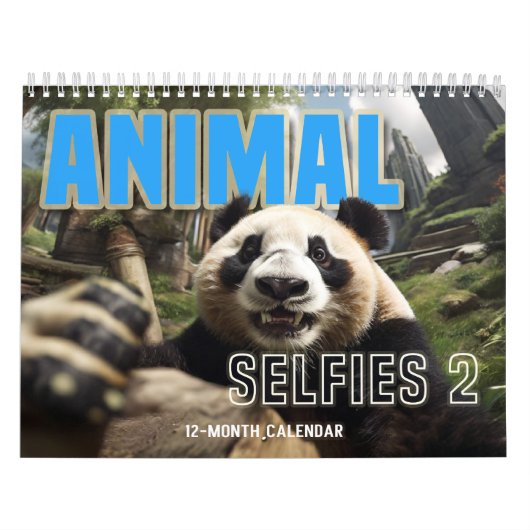 Dieren Selfies 2 Kalender (Hoes)
