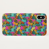 Dieren Silhouetten Patroon Case-Mate iPhone Case (Achterkant (horizontaal))