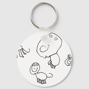 Dieren Sleutelhanger