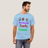 Dieren Smaak Goed T-shirt (Voorkant volledig)