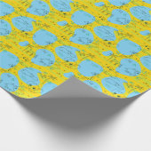 Dieren spelen baby patroon achtergrond cadeaupapier (Hoek)