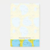 Dieren spelen baby patroon achtergrond post-it® notes (Voorkant)