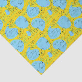 Dieren spelen baby patroon achtergrond tissuepapier (Detail)