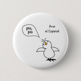 Dieren spreken ook Spaans! Merchandise Ronde Button 5,7 Cm