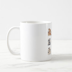 Dieren stack Delight � Cute Animal Art Koffiemok