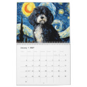 Dieren Sterrennacht 2026 Kalender (Jan 2027)
