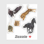 Dieren Sticker Pack (Vel)