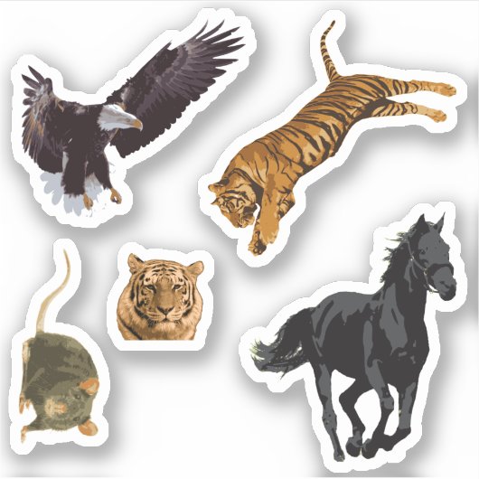 Dieren Sticker Pack (Voorkant)