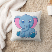 Dieren strip illustratie kussen (Deken)