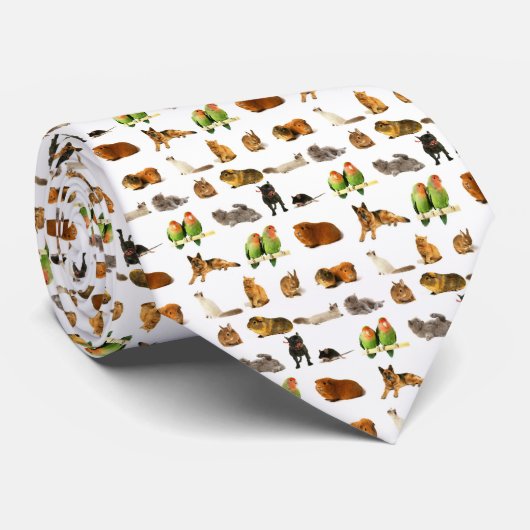 dieren stropdas (Opgerold)