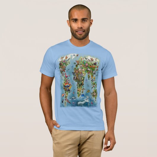 Dieren T-shirt (Voorkant volledig)