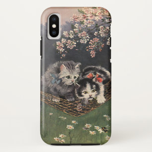 dieren, Tabby Cat of Kittens in een Hammock iPhone X Hoesje