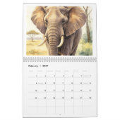 Dieren thema 2027 kalender (Feb 2027)