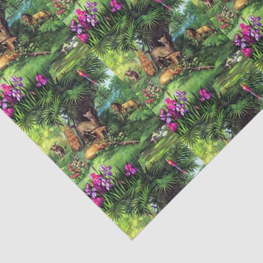  dieren tissuepapier (Detail)