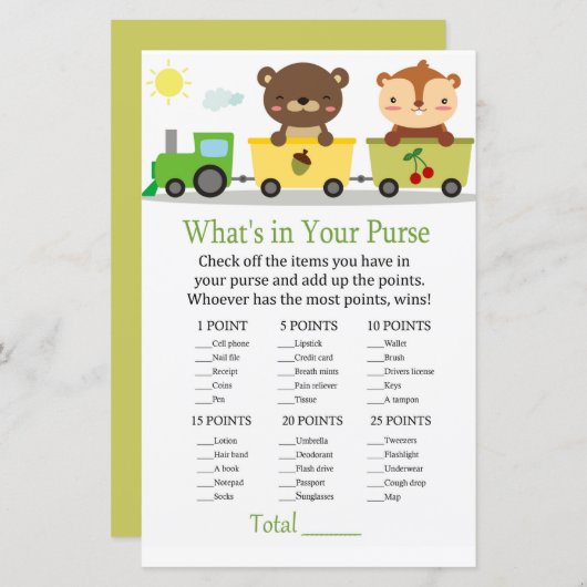 Dieren trainen Wat zit er in je baby schoen met ha (Voorkant / Achterkant)