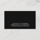 Dieren trainer | Kat en hond liefhebber Visitekaartje (Achterkant)