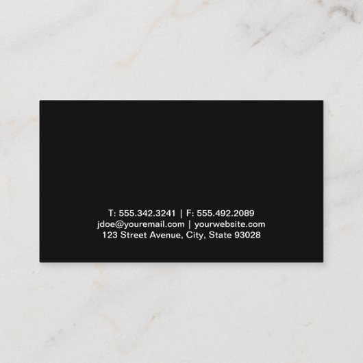 Dieren trainer | Kat en hond liefhebber Visitekaartje (Achterkant)