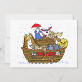 Dieren Twee bij Twee op Noah's Ark Kaart (Voorkant)