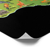 Dieren uit Australië - Diereneducatie Poster (Hoek)