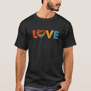 dieren Valentijns op staarten T-shirt