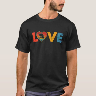dieren Valentijns van de draak van de kattenliefh T-shirt