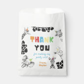 Dieren van 50 partijen behandelen zakken | Dierenw Bedankzakje (Voorkant)