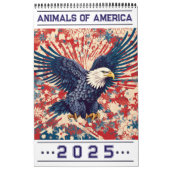 Dieren van Amerika 2025 Kalender (Hoes)