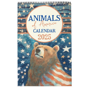 Dieren van Amerika 2026 Kalender