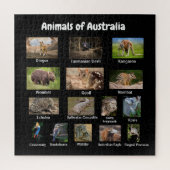 Dieren van Australia Jigzaag Puzzle Legpuzzel (Verticaal)