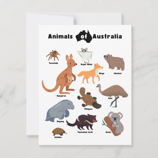 Dieren van Australië Aussie Wildlife (Voorkant)