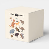 Dieren van Australië Aussie Wildlife Bedankdoosjes (Achterkant)