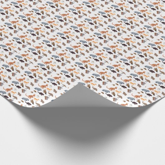 Dieren van Australië Aussie Wildlife Cadeaupapier (Hoek)