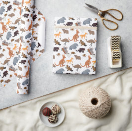 Dieren van Australië Aussie Wildlife Cadeaupapier