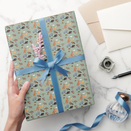 Dieren van Australië Aussie Wildlife Cadeaupapier (Geschenken)
