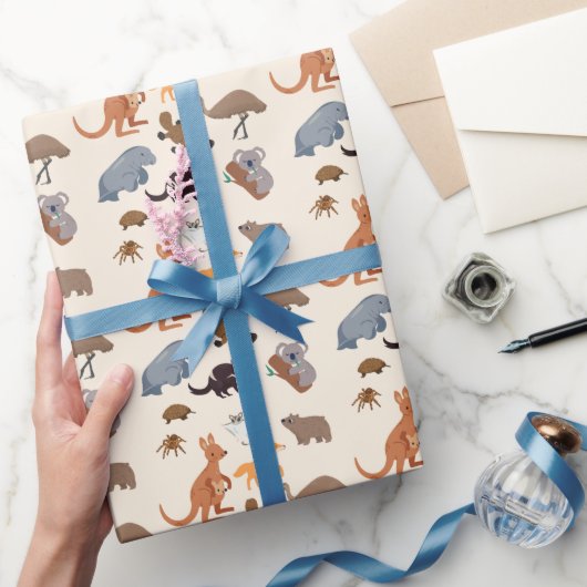 Dieren van Australië Aussie Wildlife Cadeaupapier (Geschenken)
